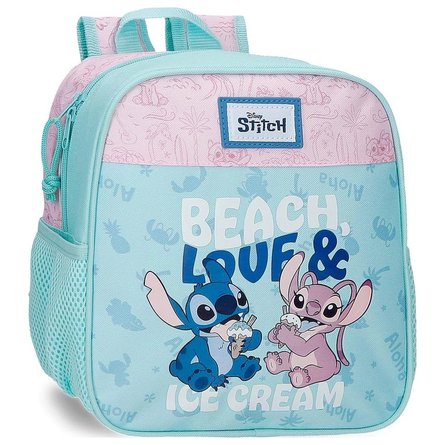 Disney Stitch Beach & Love rucsac adaptabil 25 cm poza produsului