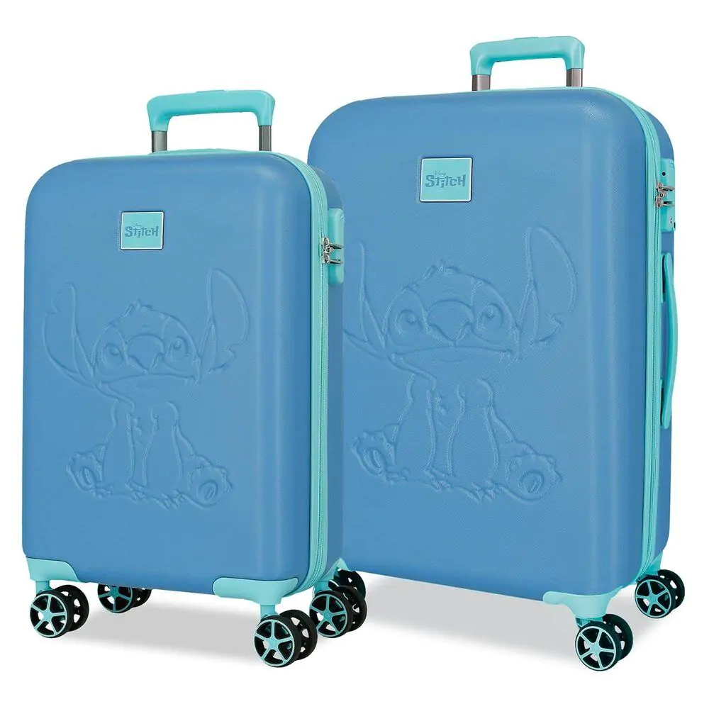 Disney Stitch Blue ABS pachet 2 trolere poza produsului