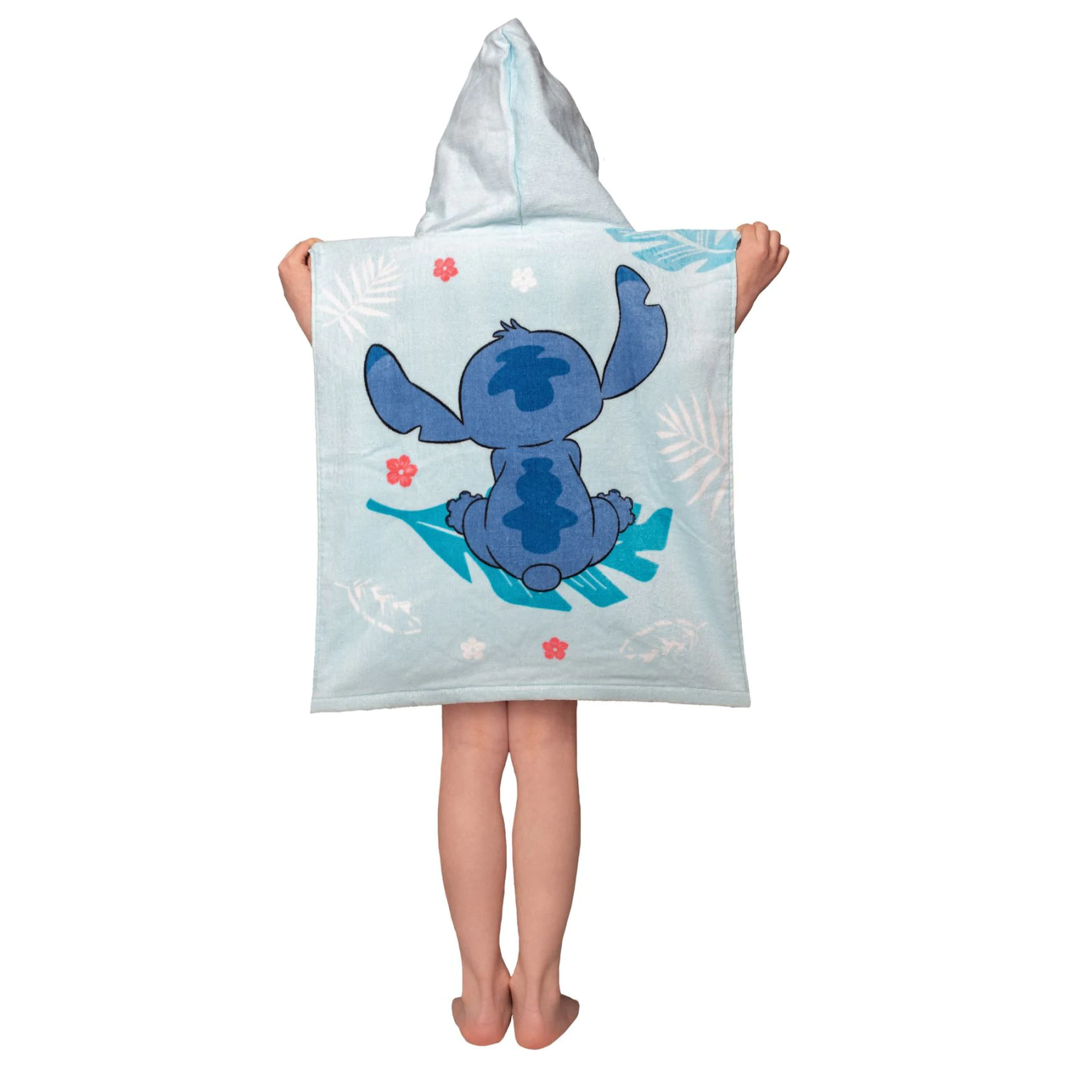 Disney Stitch Prosop de plaja tip Poncho Albastru poza produsului