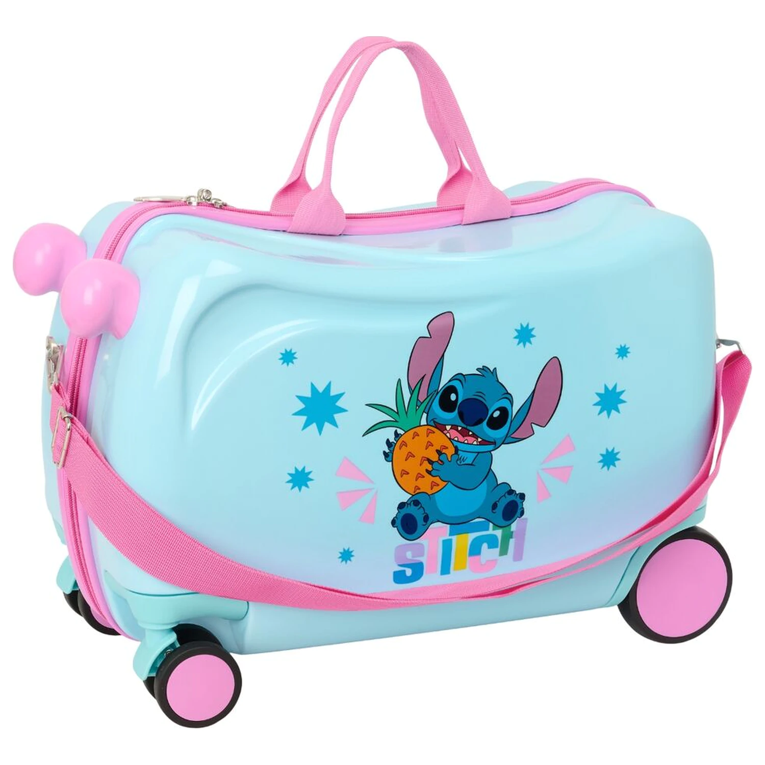 Disney Stitch Bright ABS troler geamantan 44cm poza produsului