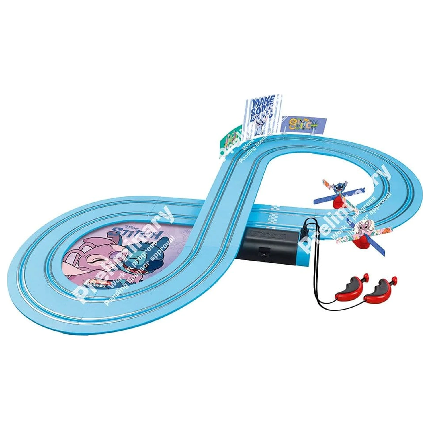 Disney Stitch Carrera First Set de Piste de Curse Disney Stitch 2,4 inch poza produsului