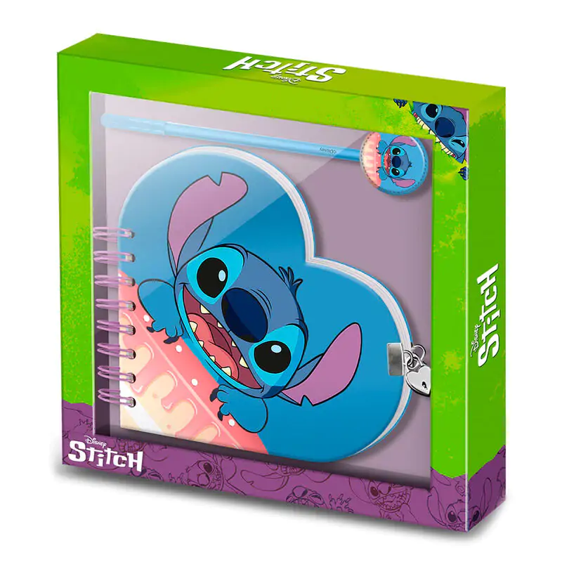 Disney Stitch Jurnal casual pentru tort + set stilou poza produsului