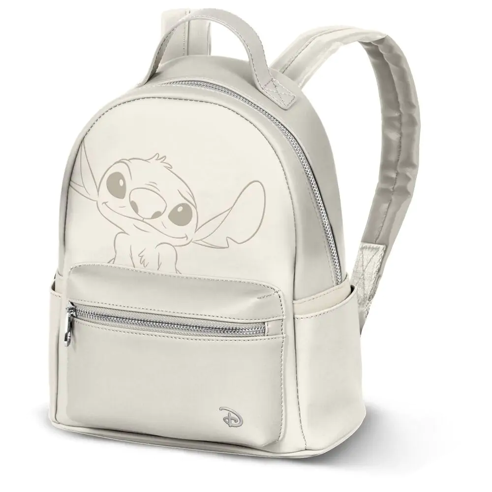 Disney Stitch rucsac crem 29cm poza produsului