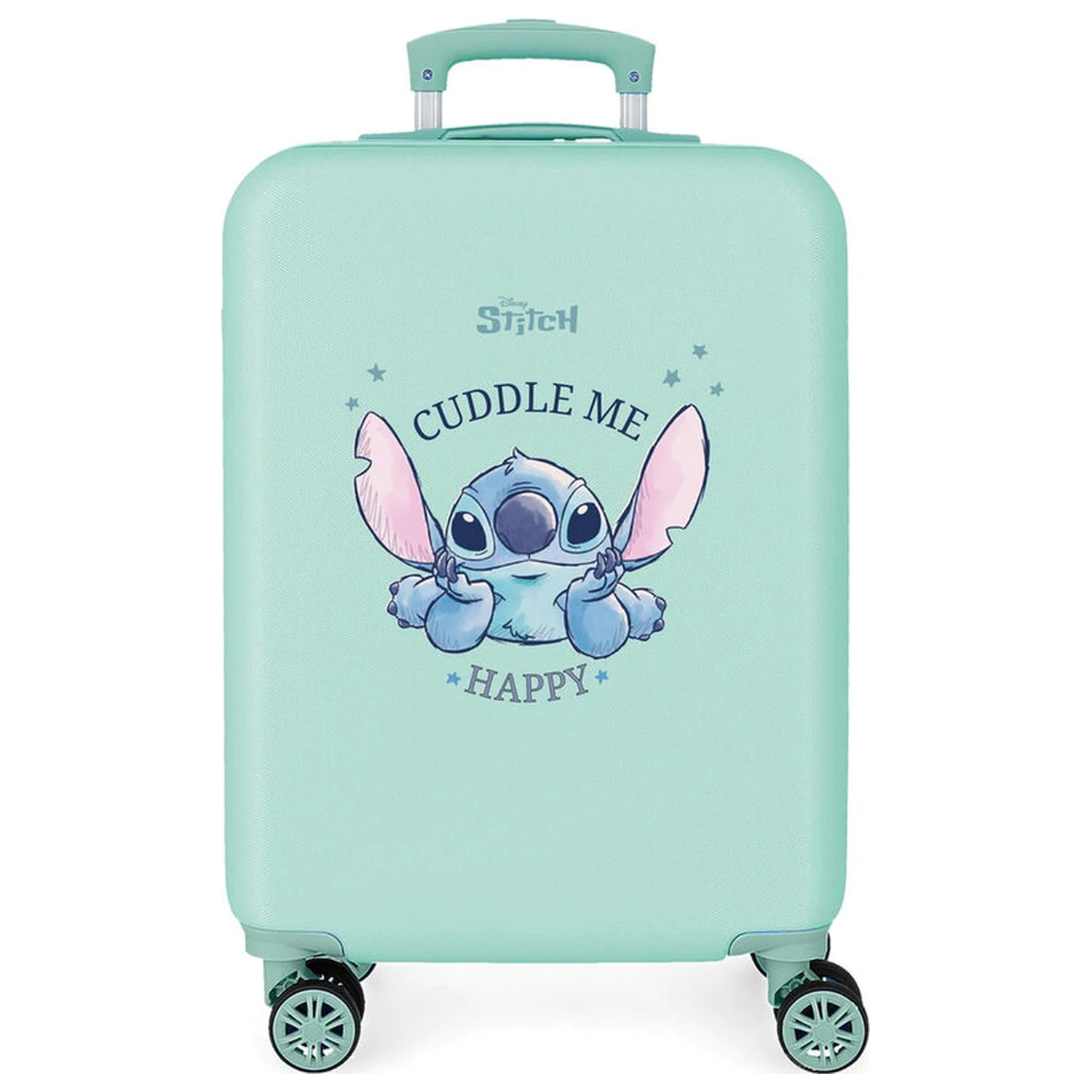 Disney Stitch Cuddle Me Happy ABS troller valiza 55cm poza produsului