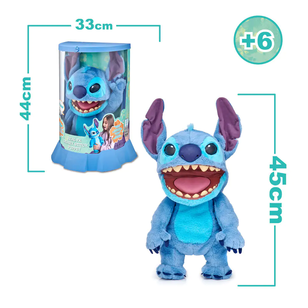 Disney Stitch marionetă electrică interactivă figurină 45cm poza produsului