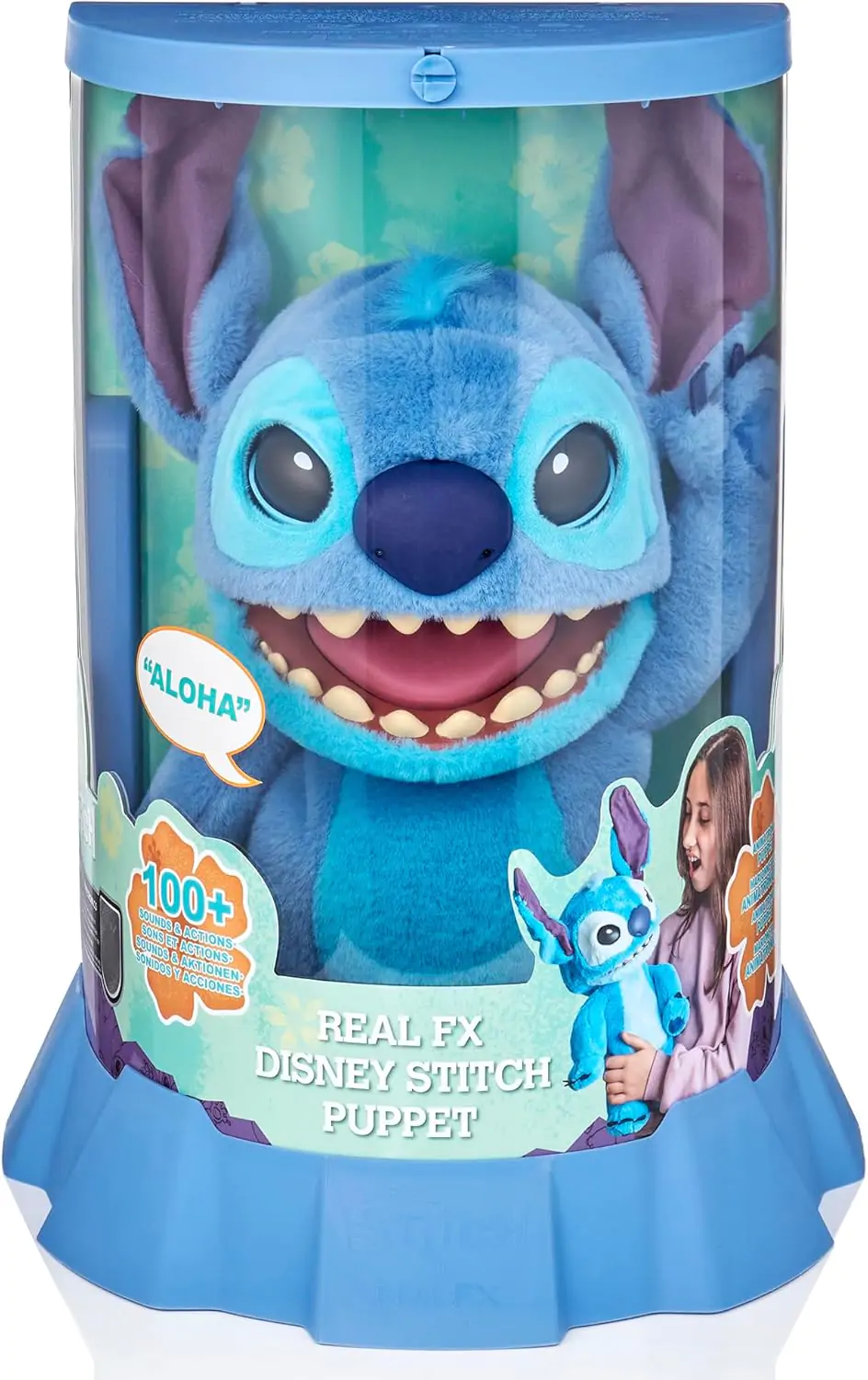 Disney Stitch marionetă electrică interactivă figurină 45cm poza produsului