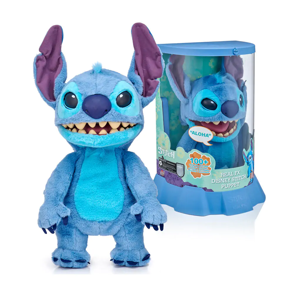 Disney Stitch marionetă electrică interactivă figurină 45cm poza produsului