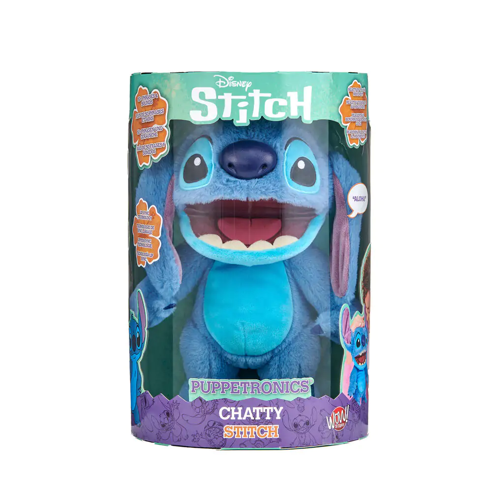 Disney Stitch figurină interactivă electrică tip păpușă 30 cm poza produsului