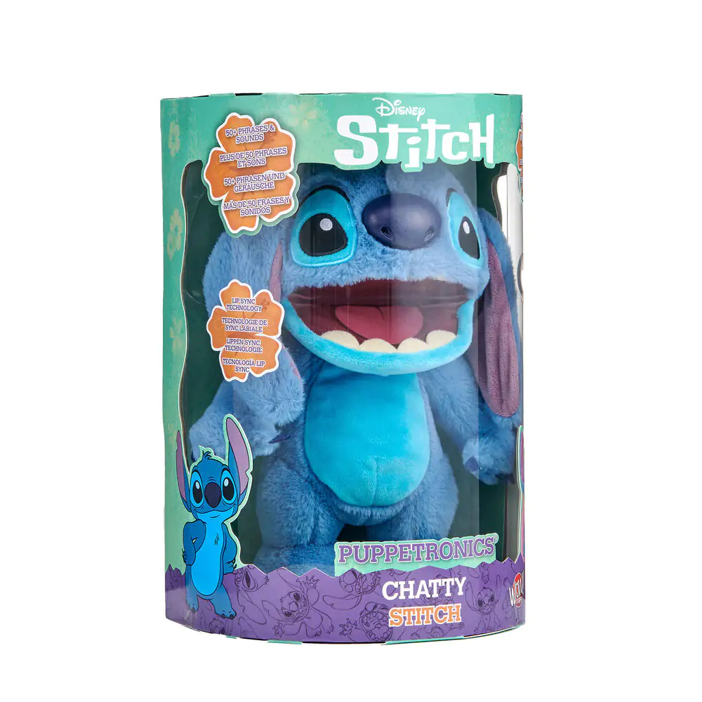 Disney Stitch figurină interactivă electrică tip păpușă 30 cm poza produsului