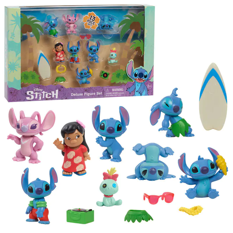 Disney Stitch set figurine 6cm poza produsului