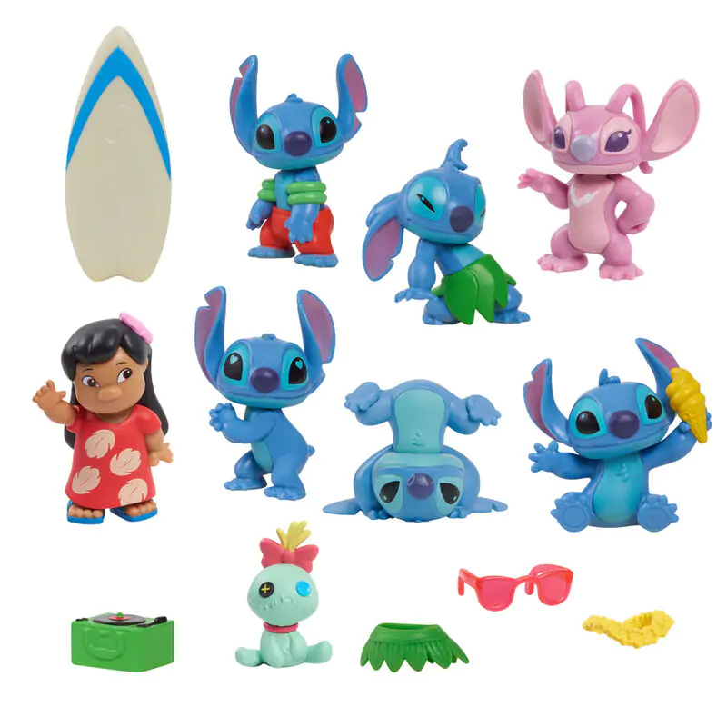 Disney Stitch set figurine 6cm poza produsului