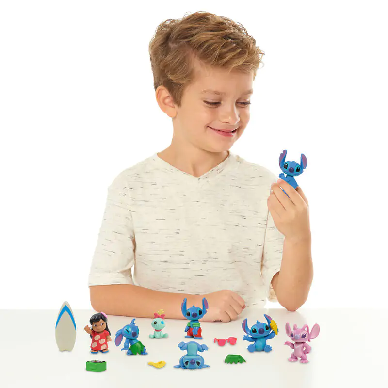 Disney Stitch set figurine 6cm poza produsului