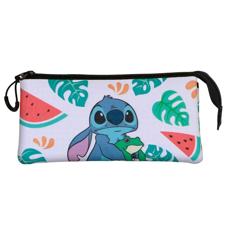 Disney Stitch Frog etui triplu pentru creioane poza produsului