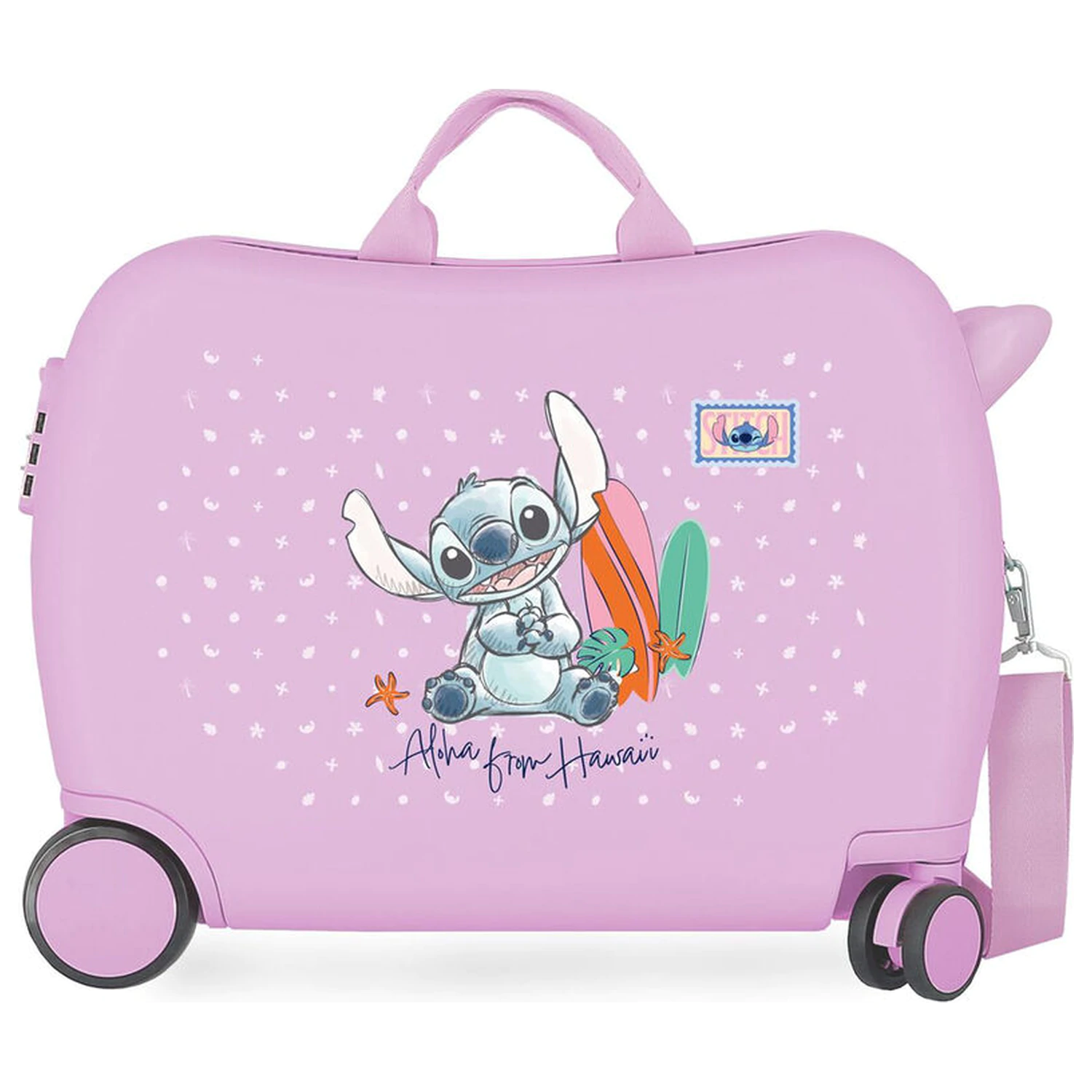 Disney Stitch From Hawai ABS troller valiza 50cm poza produsului