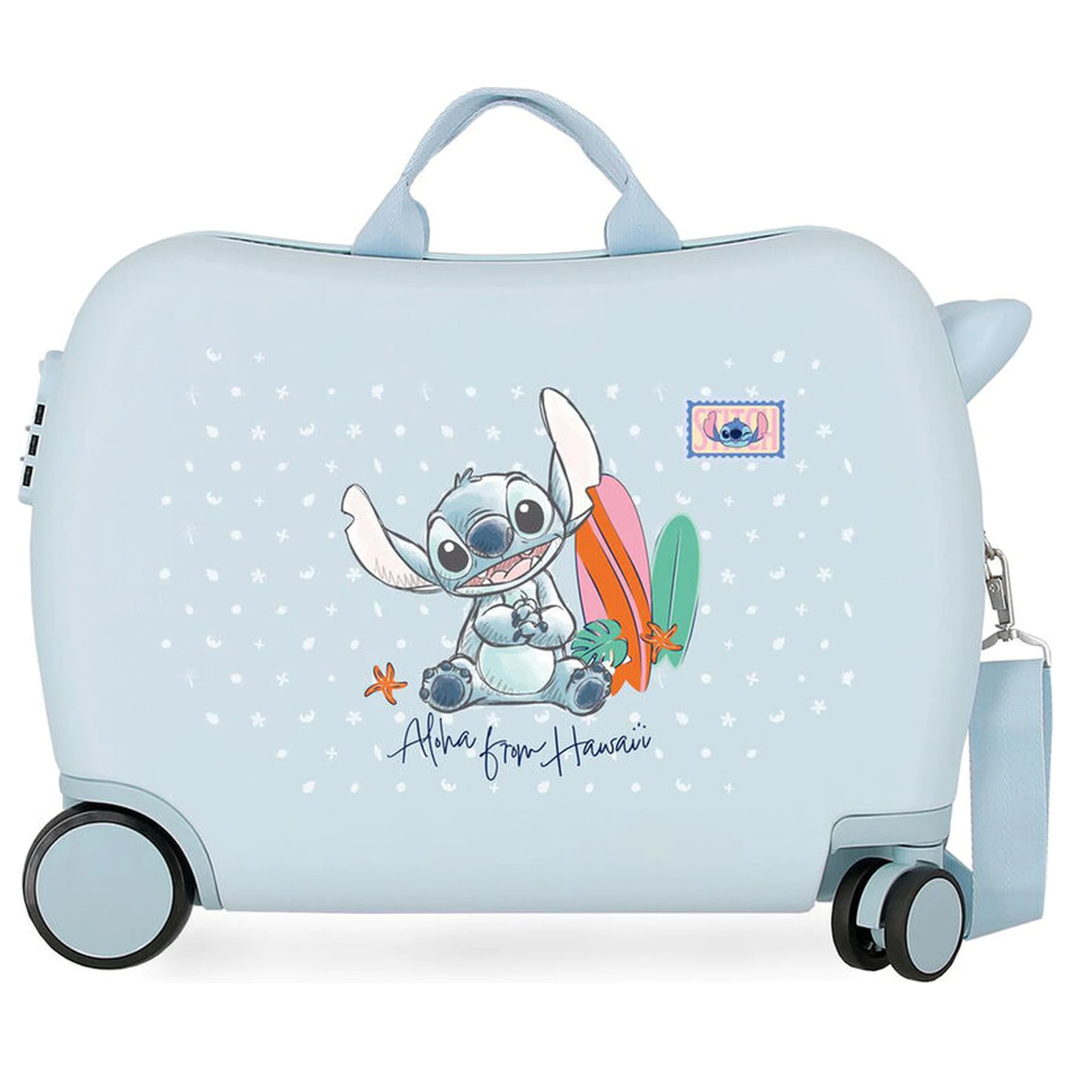 Disney Stitch From Hawai ABS troller valiza 50cm poza produsului