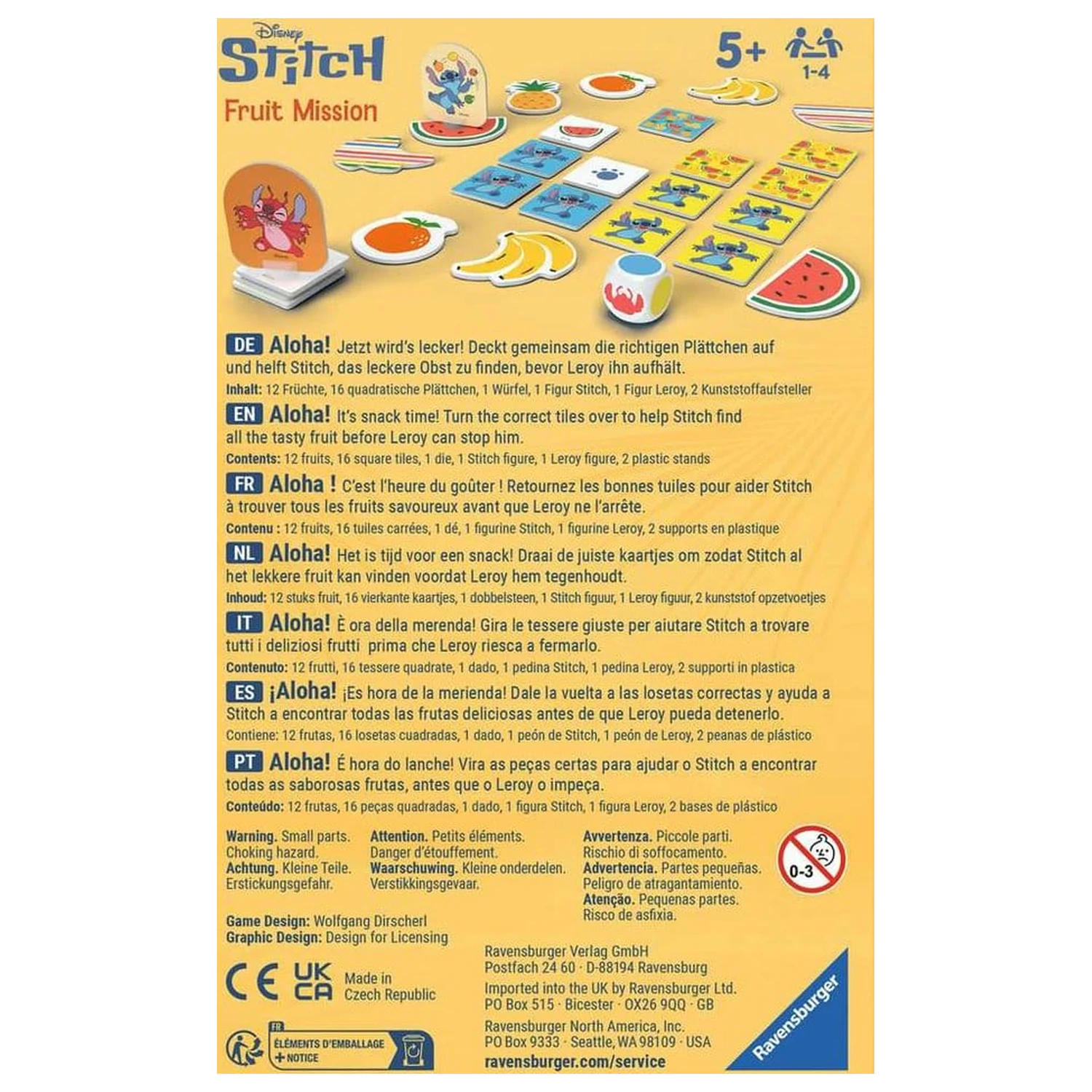 Disney Stitch Fruit Mission poza produsului