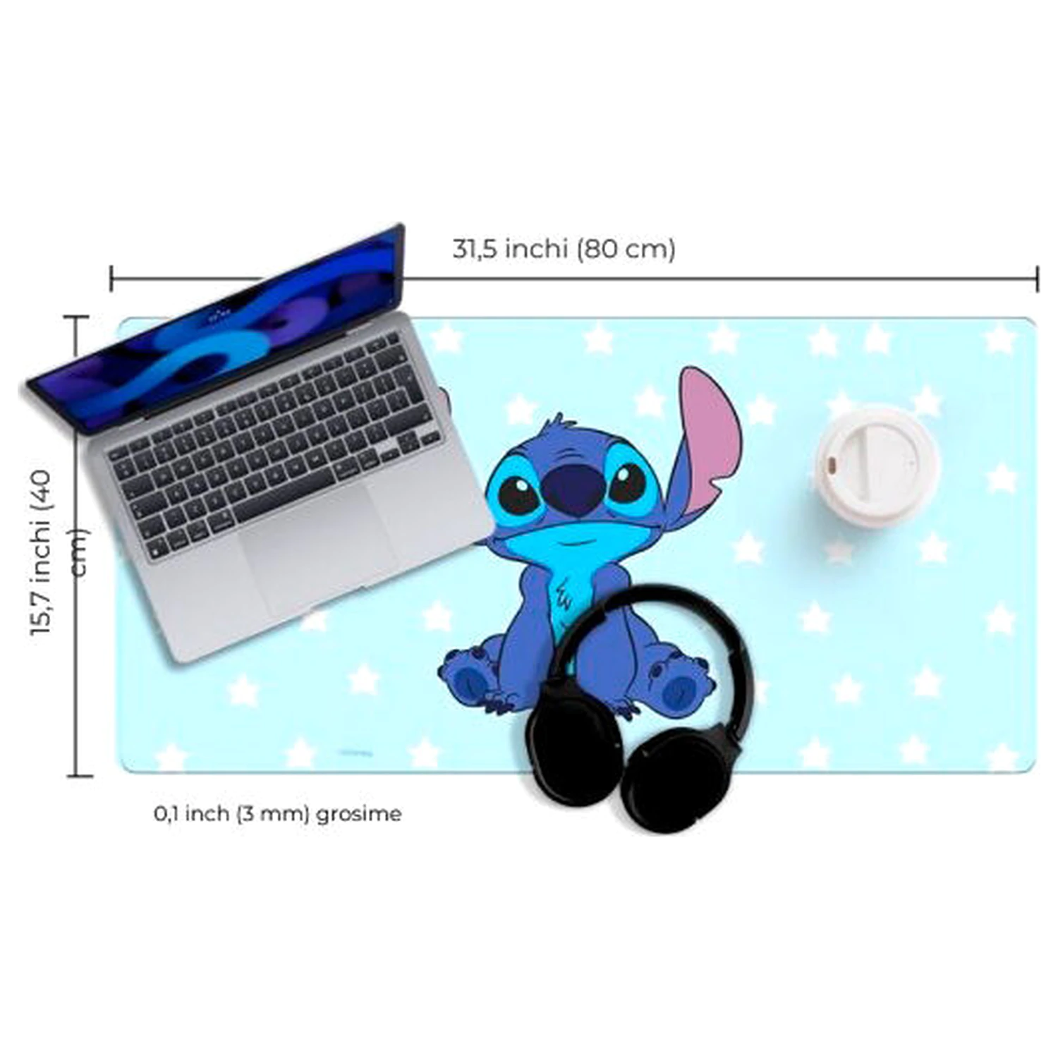 Disney Stitch covoraș de birou pentru jocuri poza produsului