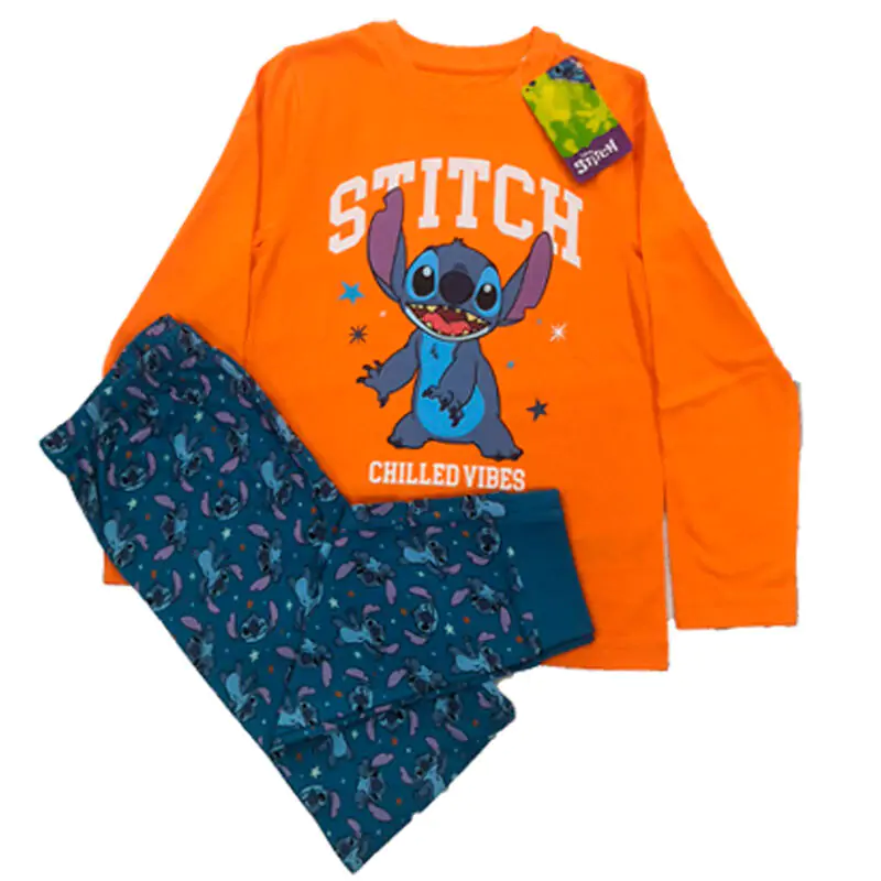 Pijama de copil Disney Stitch Orange poza produsului