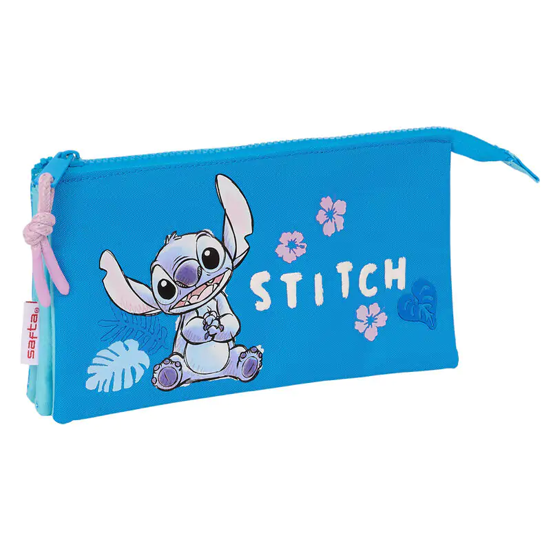 Disney Stitch Hawaii etui triplu pentru creioane poza produsului