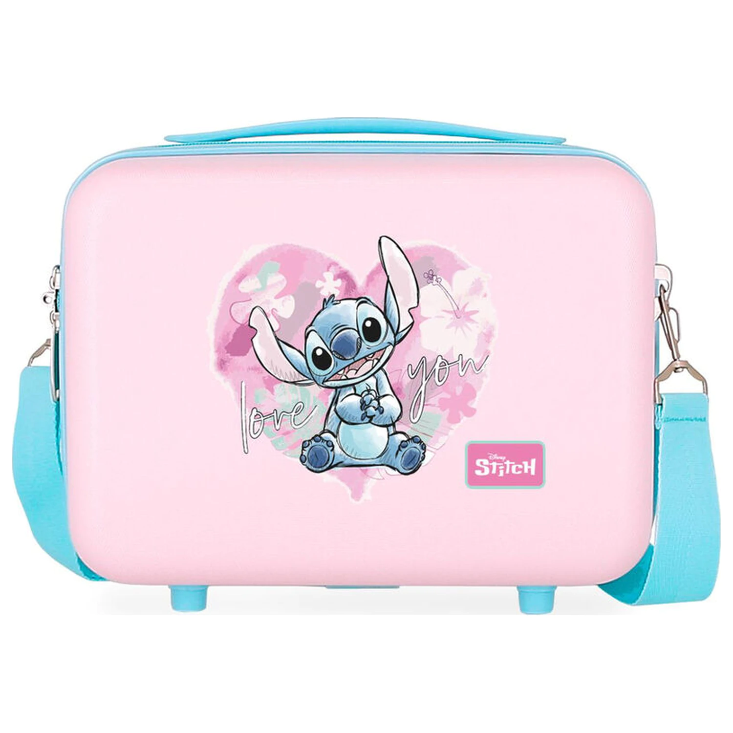 Geantă de frumusețe adaptabilă Disney Stitch Heart ABS 29 cm poza produsului