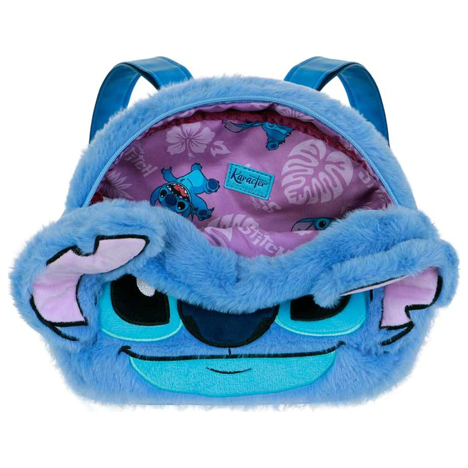 Rucsac pluș Disney Stitch în formă de inimă poza produsului