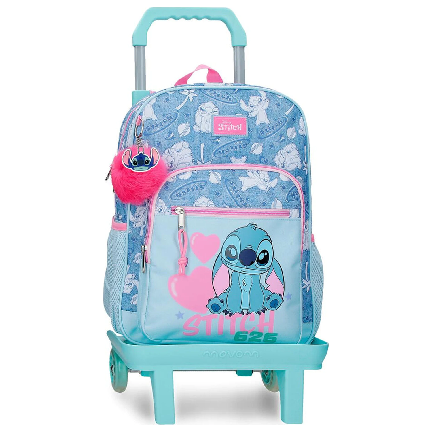 Disney Stitch Hearts troler 38cm poza produsului