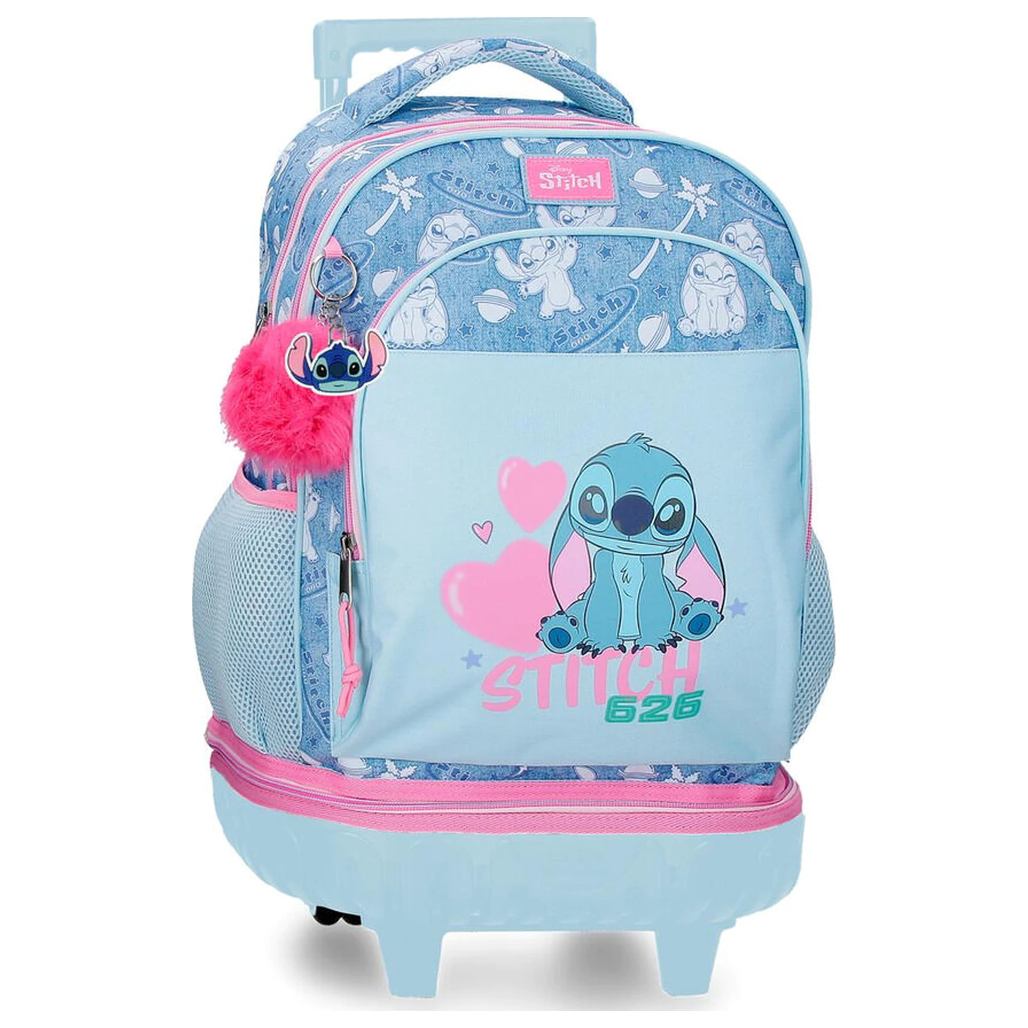 Disney Stitch Hearts Troler compact extrasabil 43cm poza produsului