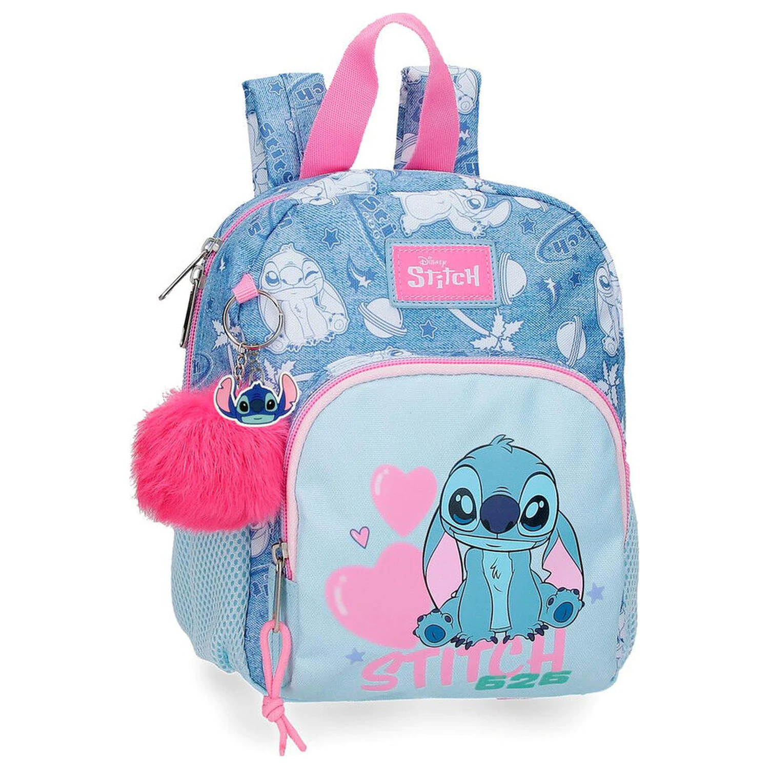 Disney Stitch Hearts rucsac 24cm poza produsului