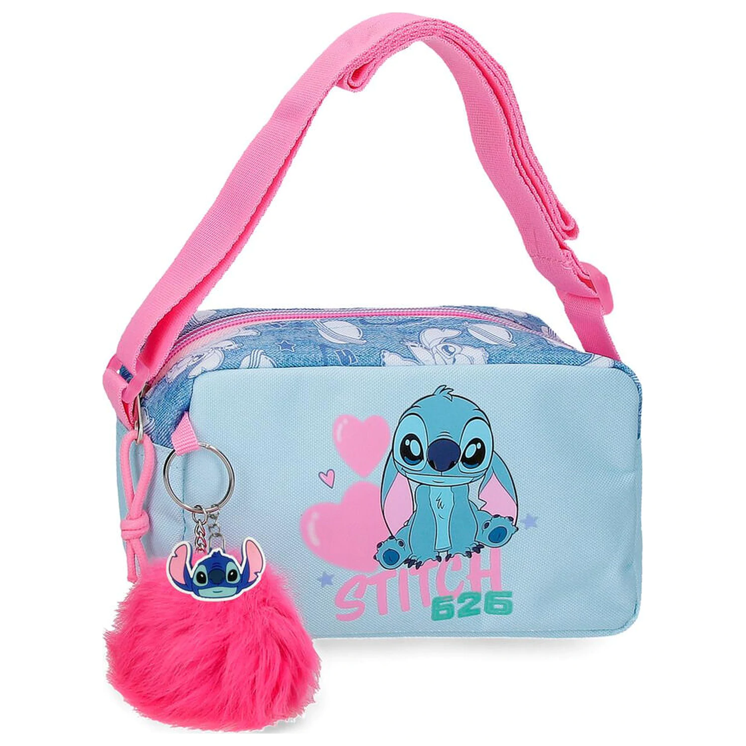 Geanta de umar Disney Stitch Hearts poza produsului