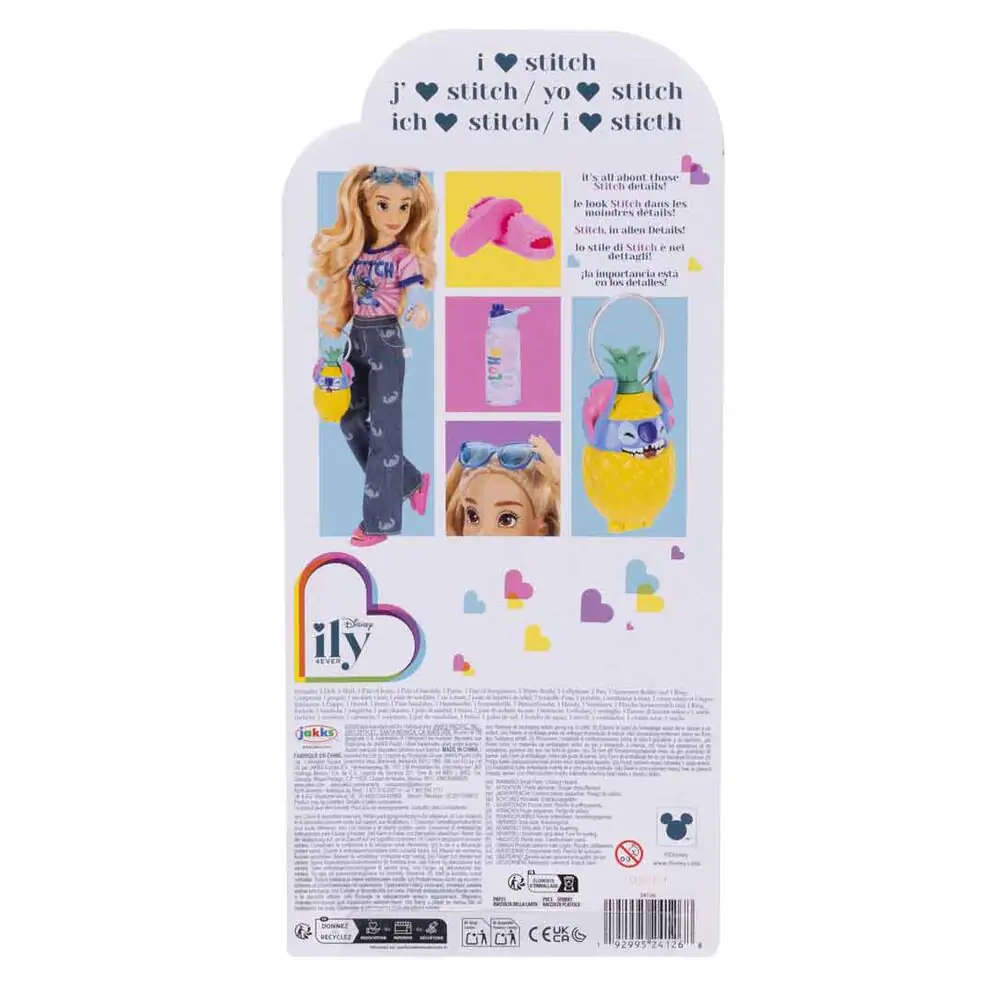 Disney Stitch ily 4Ever Papusa de moda 25cm poza produsului