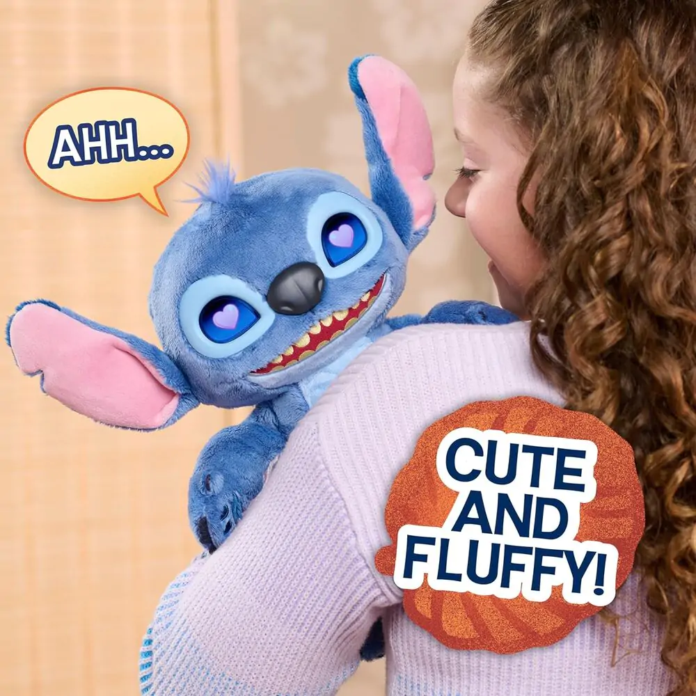 Jucărie de pluș interactiv Disney Stitch 30 cm poza produsului