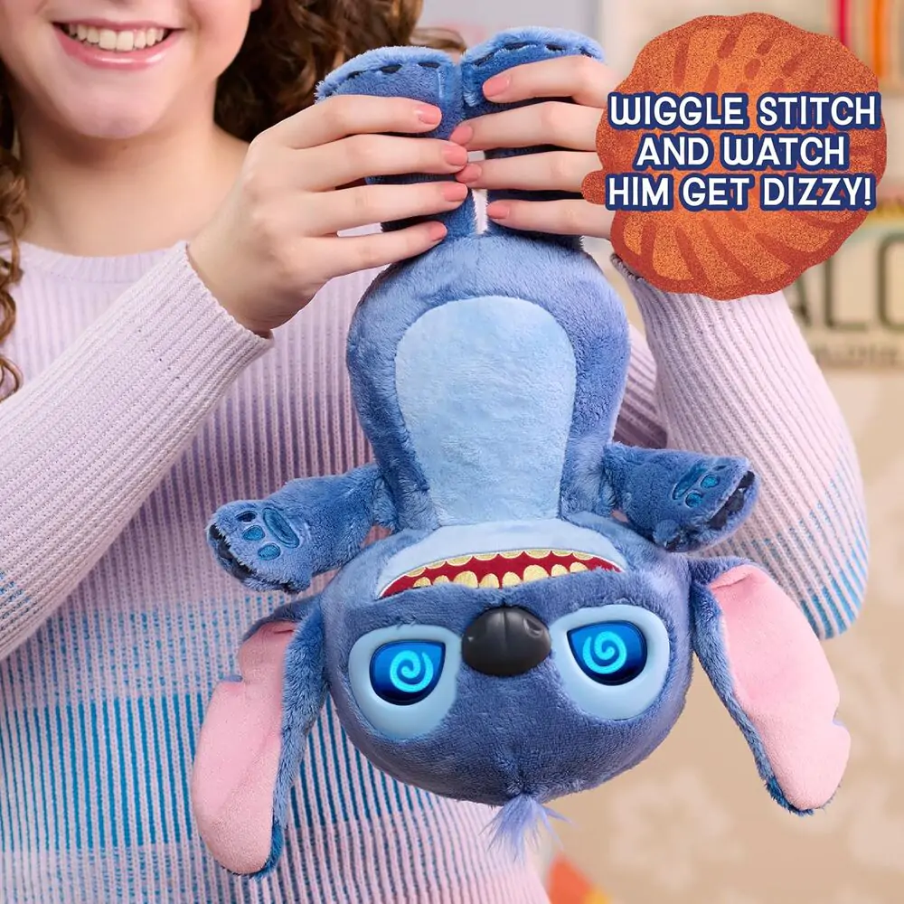 Jucărie de pluș interactiv Disney Stitch 30 cm poza produsului