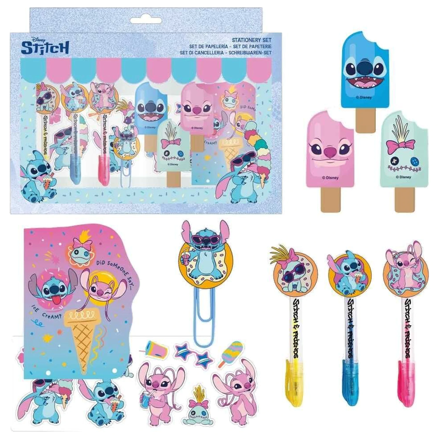 Disney Stitch pachet papetarie poza produsului