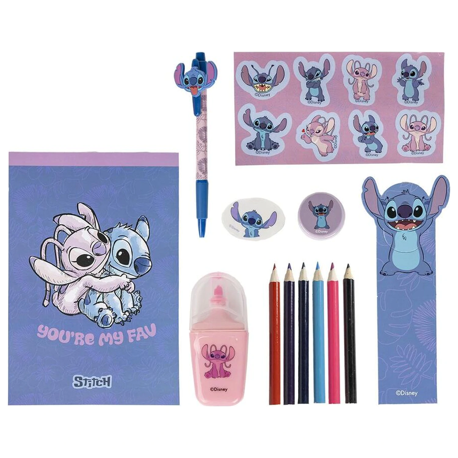 Disney Stitch set de papetărie poza produsului