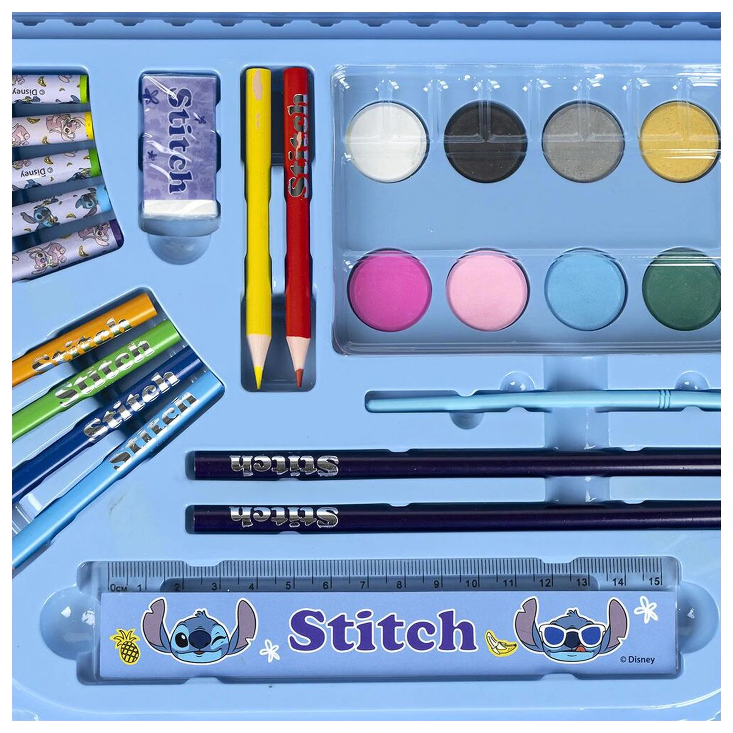 Disney Stitch Set de papetărie 50 de bucăți poza produsului