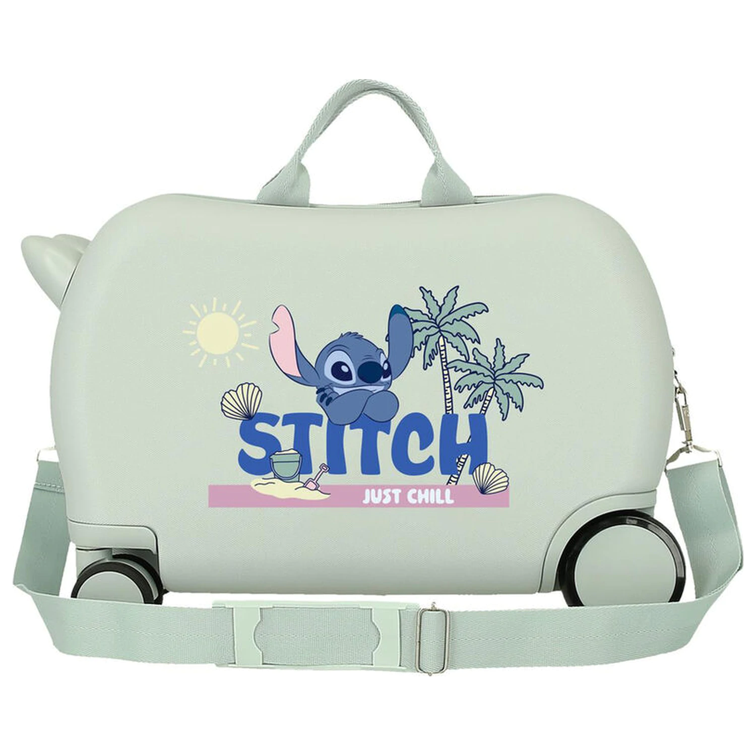 Disney Stitch Just Chill ABS troller valiza 45cm poza produsului