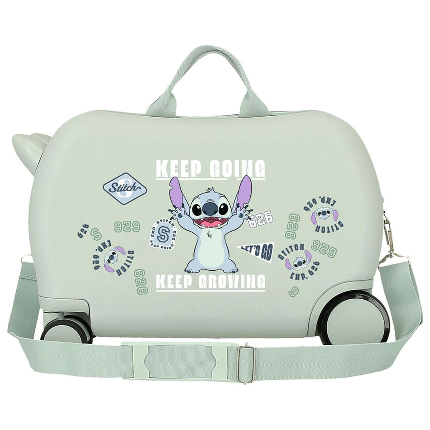 Disney Stitch Keep Going ABS troler valiza 45cm poza produsului