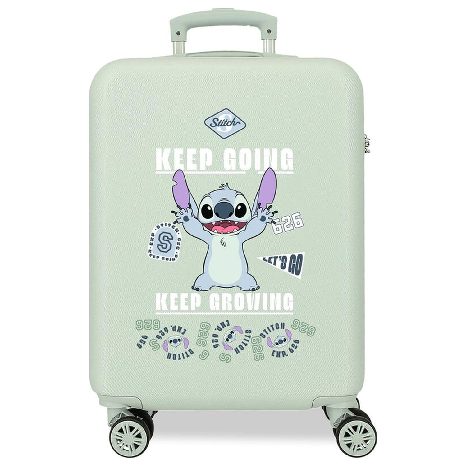 Disney Stitch Keep Going ABS troler valiza 55cm poza produsului