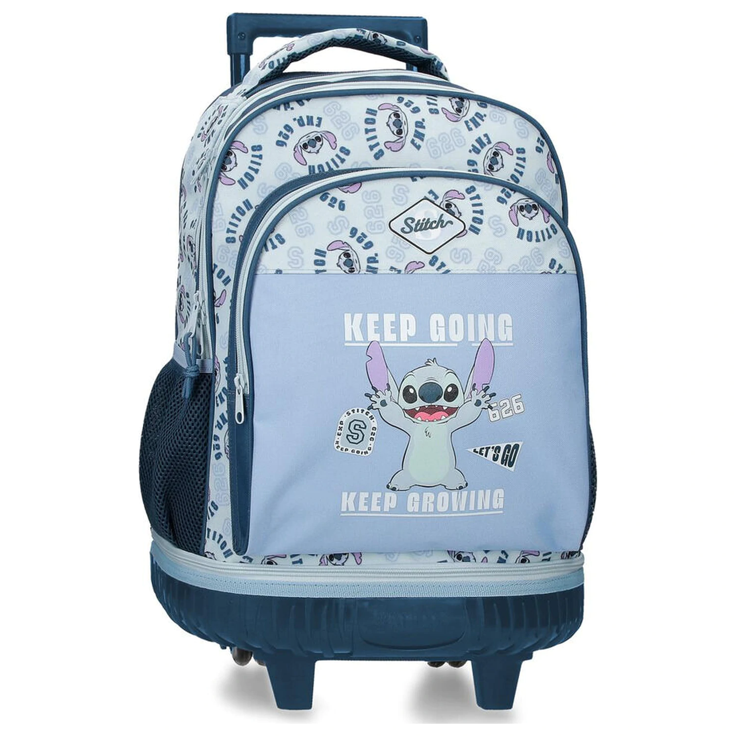 Disney Stitch Keep Going troler compact extractibil 43cm poza produsului