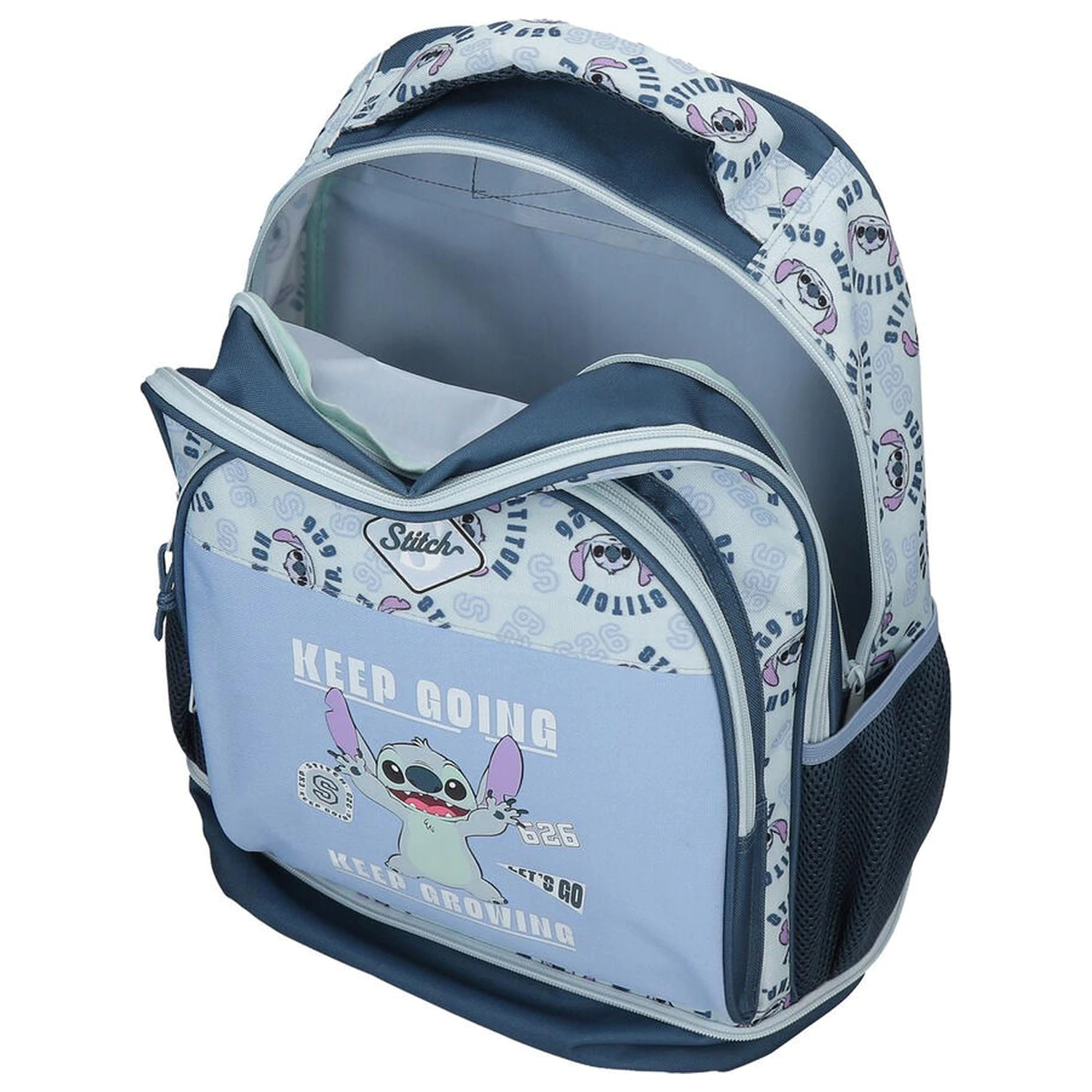 Disney Stitch Keep Going troler compact extractibil 43cm poza produsului