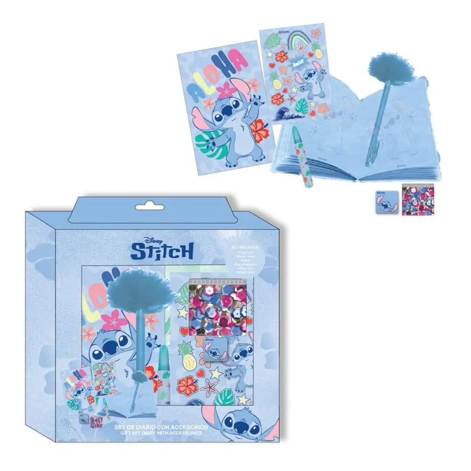 Disney Stitch Set Jurnal poza produsului