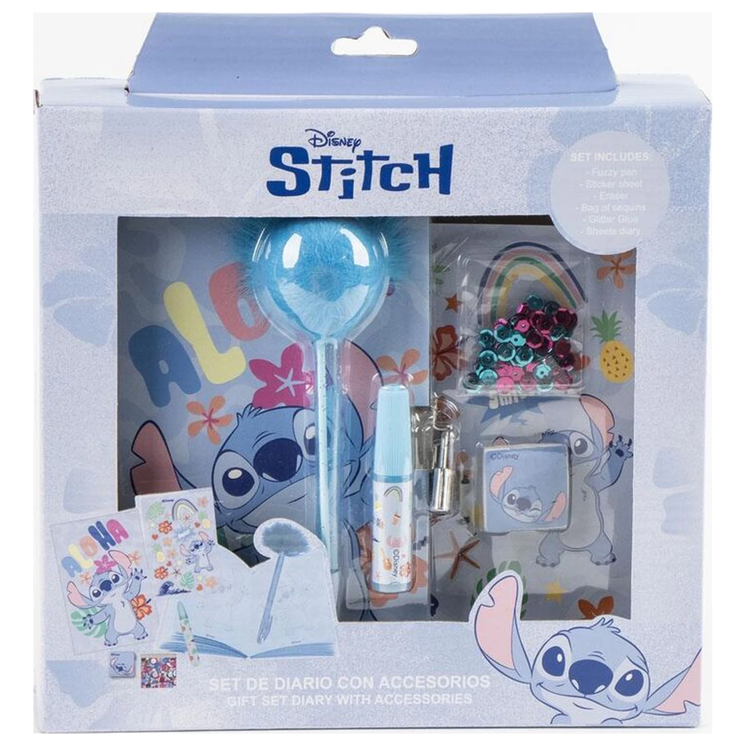 Disney Stitch Set Jurnal poza produsului