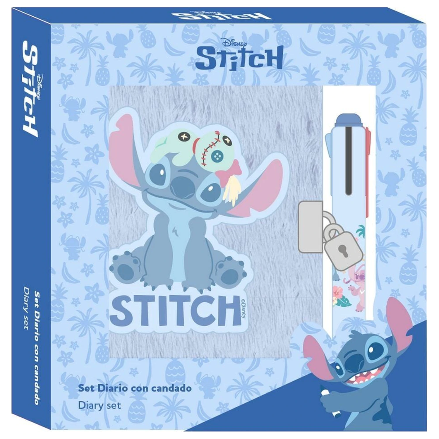 Disney Stitch Jurnal + Pix cu 4 culori poza produsului