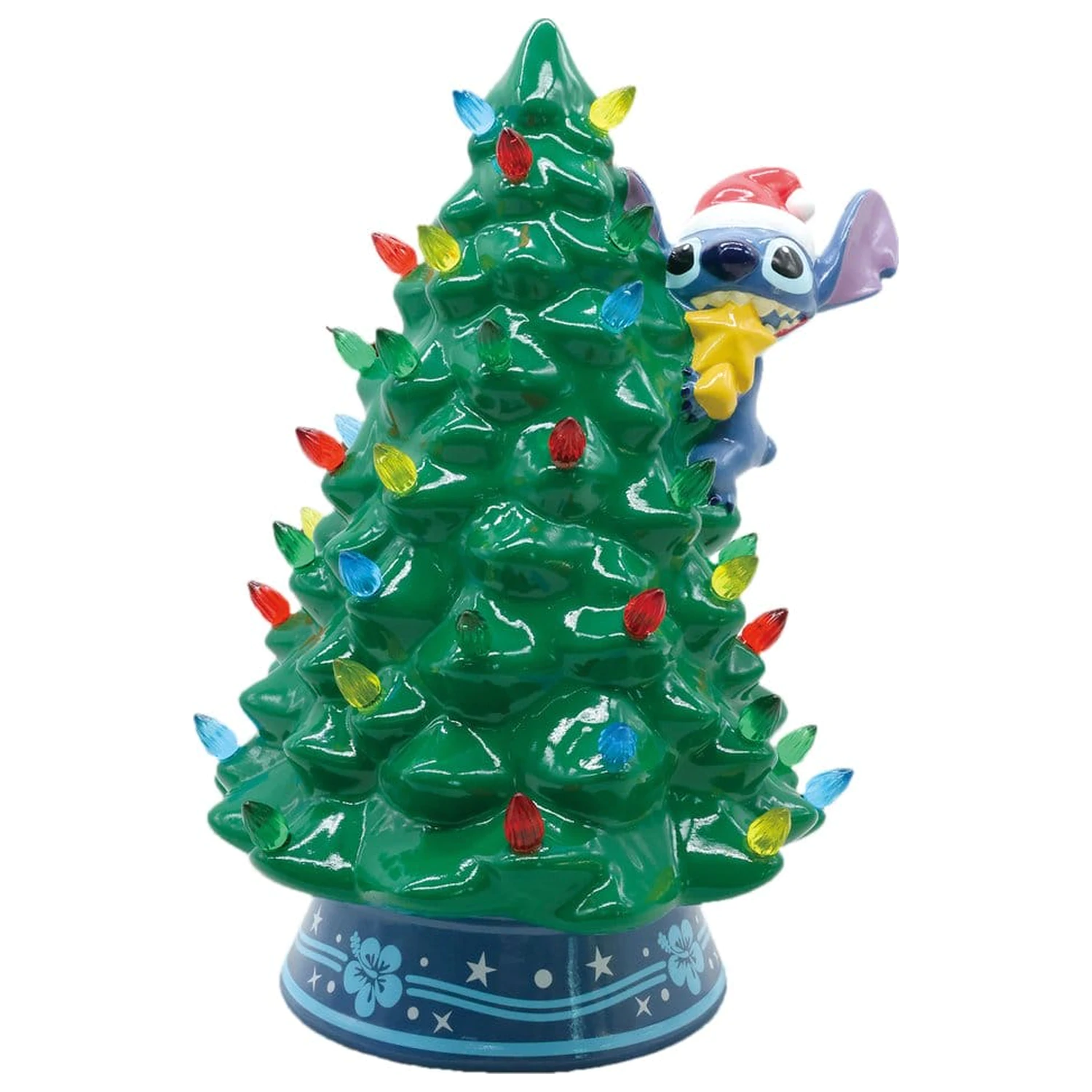 Disney Ceramic Christmas Tree cu Lumini Stitch 30 cm poza produsului