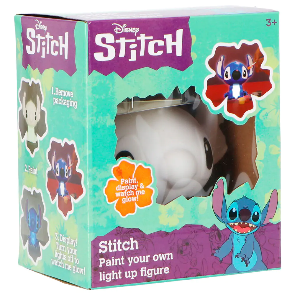 Disney Stitch figurină luminoasă paint your own poza produsului
