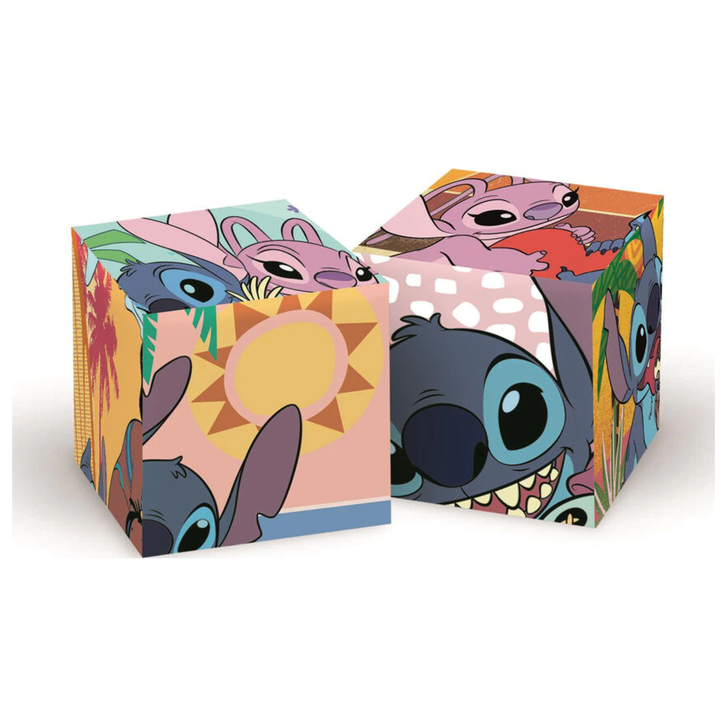 Disney Stitch Cubes puzzle 6 bucăți poza produsului