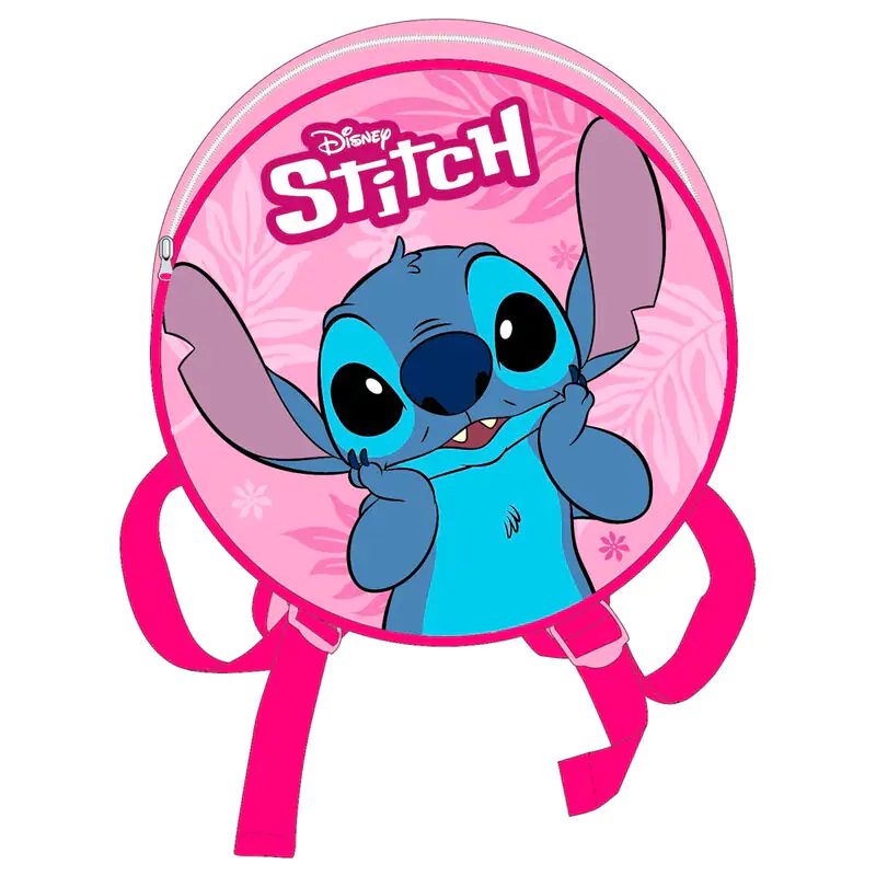 Disney Stitch rucsac rotund 27cm poza produsului