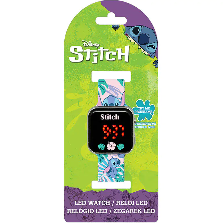 Disney Stitch ceas cu led poza produsului