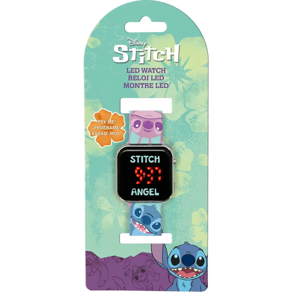 Disney Stitch ceas cu led poza produsului