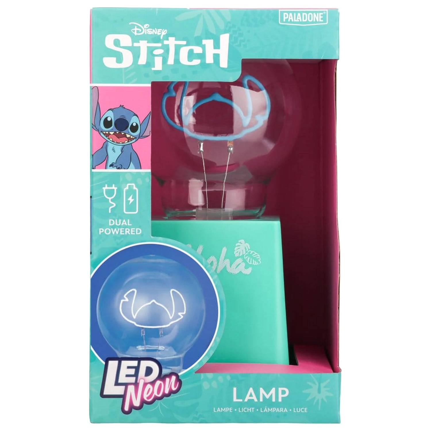 Disney Light Stitch bec LED Neon poza produsului